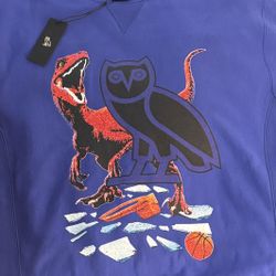 OVO x Jurassic Park x Shattered Backboard Size L Crewneck