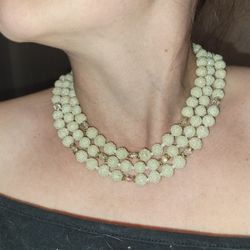 vintage necklace costume 1950s/ 1960s