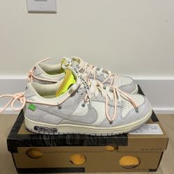 Off White dunks lot 12