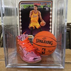 Victor Wembanyama Shadow Box With Mini Ball And Nike