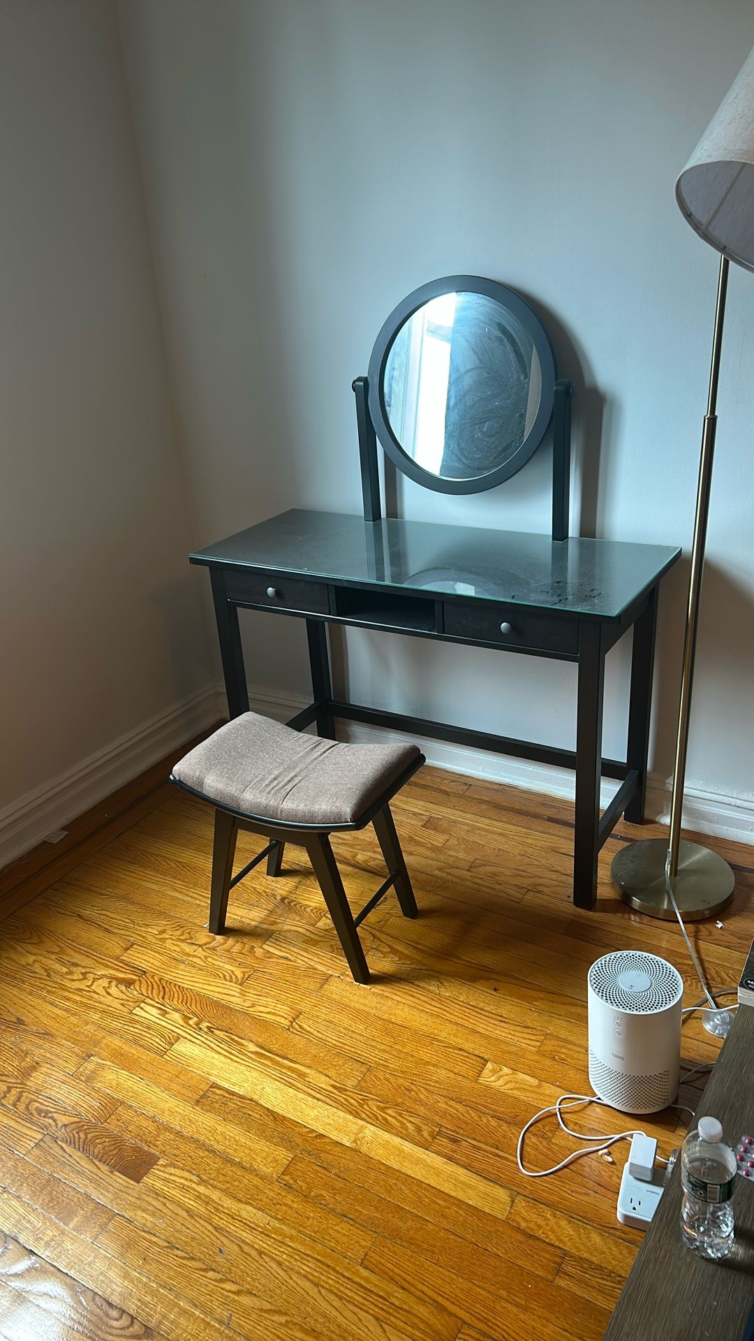IKEA Hemnes Vanity Mirror Desk