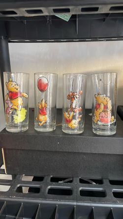 Winnie the Pooh Glass Tumbler Set of 4