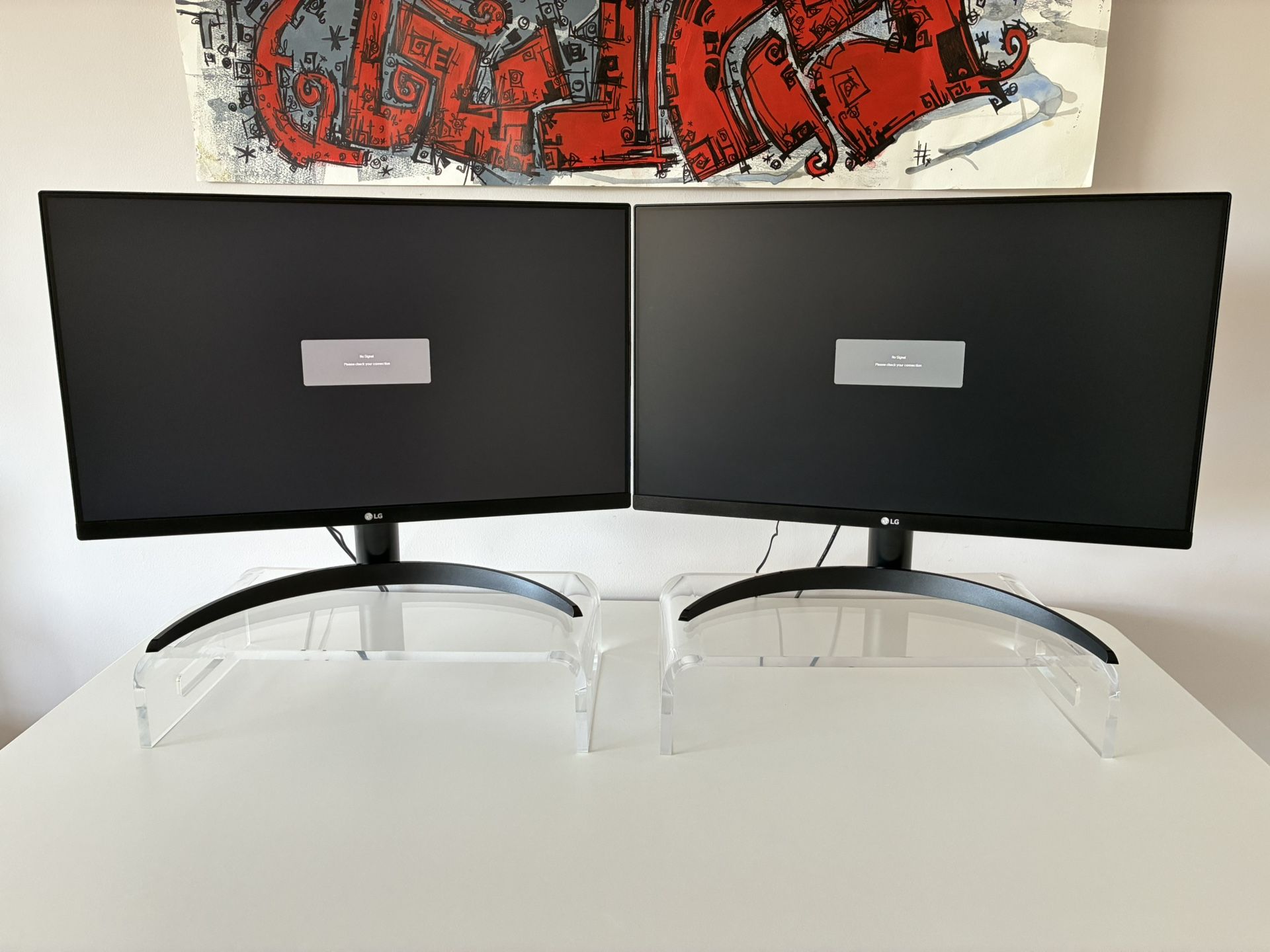 Like NEW - LG 24" QHD LCD Monitor (can be sold separately)