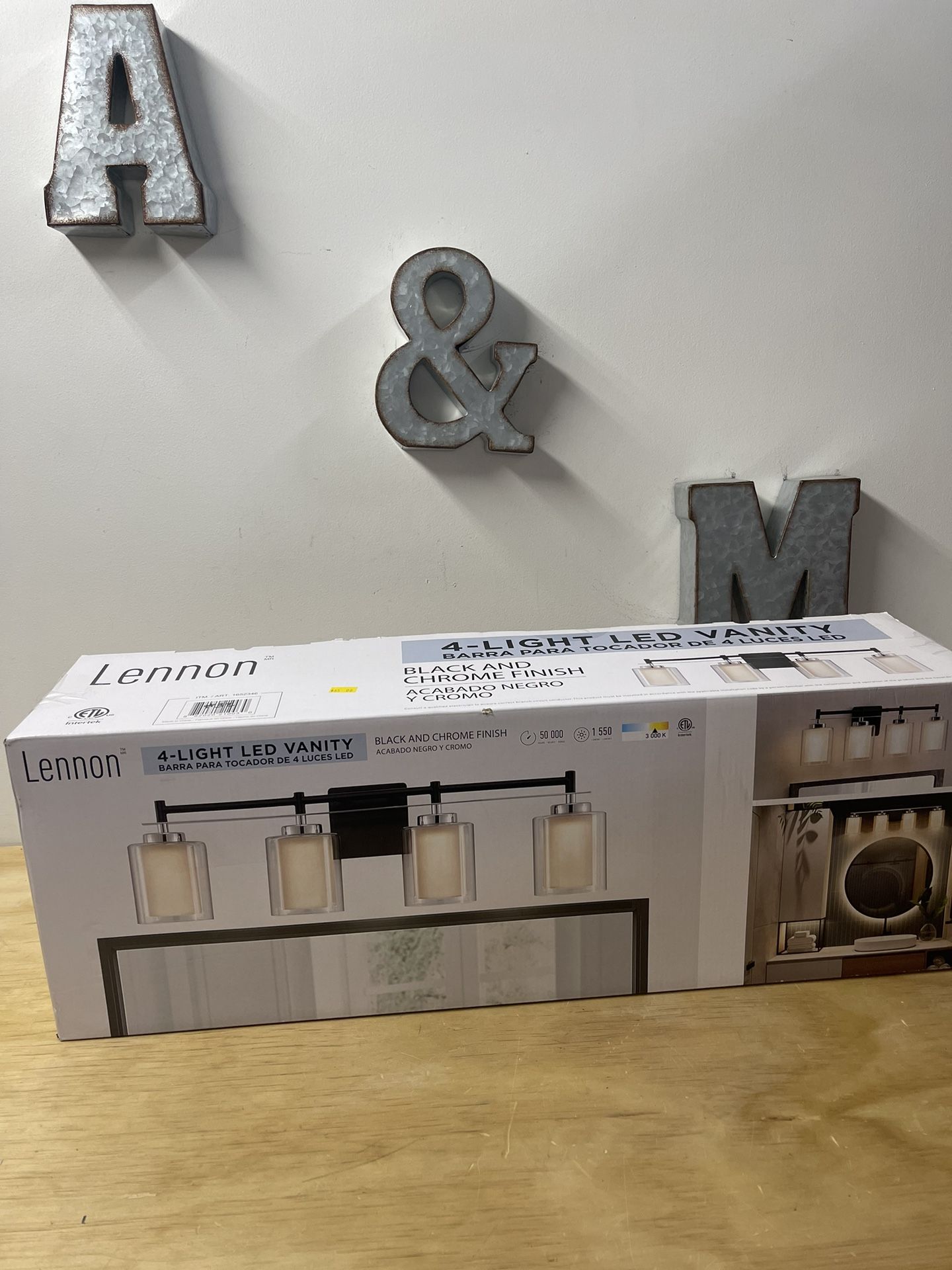LENNON 4- LIGHT LED VANITY