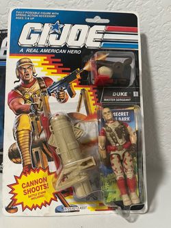 G.I. Joe Duke Master Sergeant Action Figure MOC