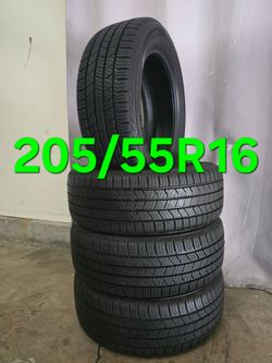 205/55/16 Tires All Season Road Hugger GTP02 Set of 4