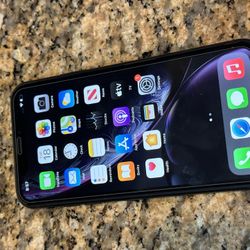Apple iPhone XR 64gb T-Mobile Black Color iOS 14.4