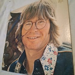 John Denver Vinyl (signed)