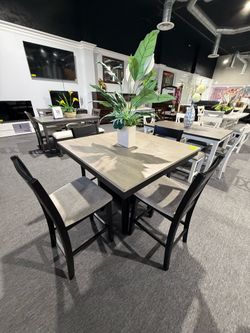 5 PC DINING TABLE