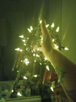 String Lights - Yellow-Green