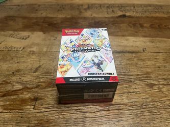 Pokémon Scarlet & Violet Prismatic Evolutions Booster Bundle