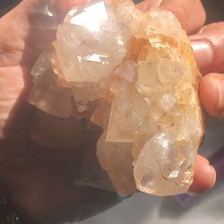 Gold Lavender Amethyst Gemstone Generator Raw Matrix Large 372 Grams