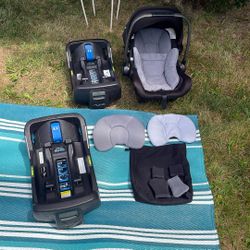 Nuna Car seat , Two Bases Plus Accessories 