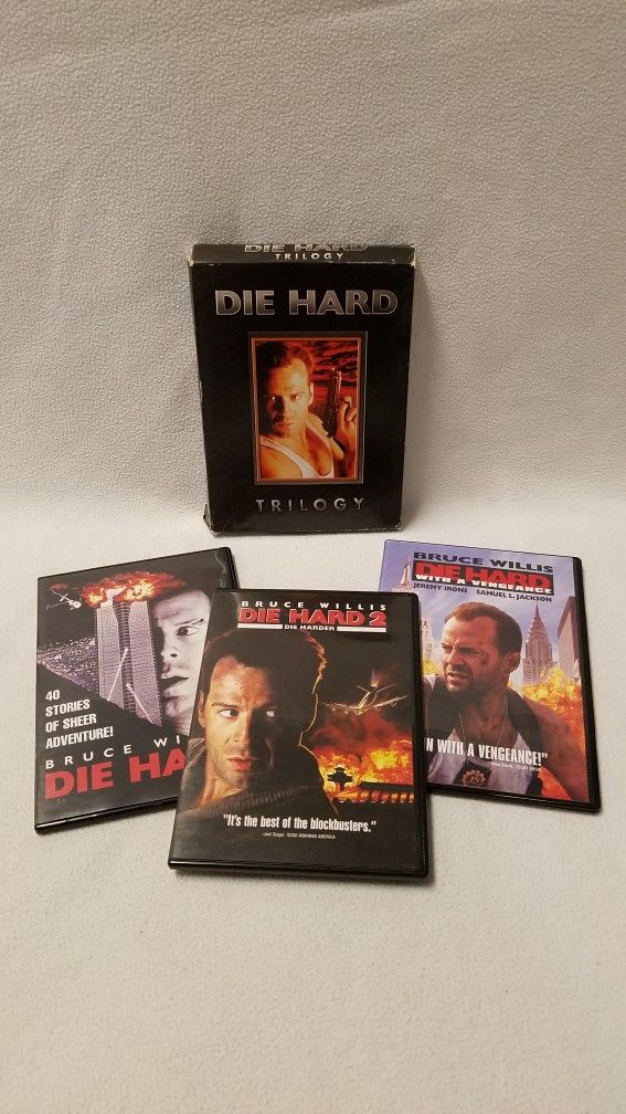 Die Hard Trilogy DVDs