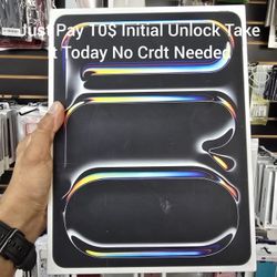 IPad Pro M5 Cellular New 13 Inch Pay Low Down No Crdt Needed