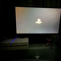 Monitor and PS4 (Can negotiate the price)