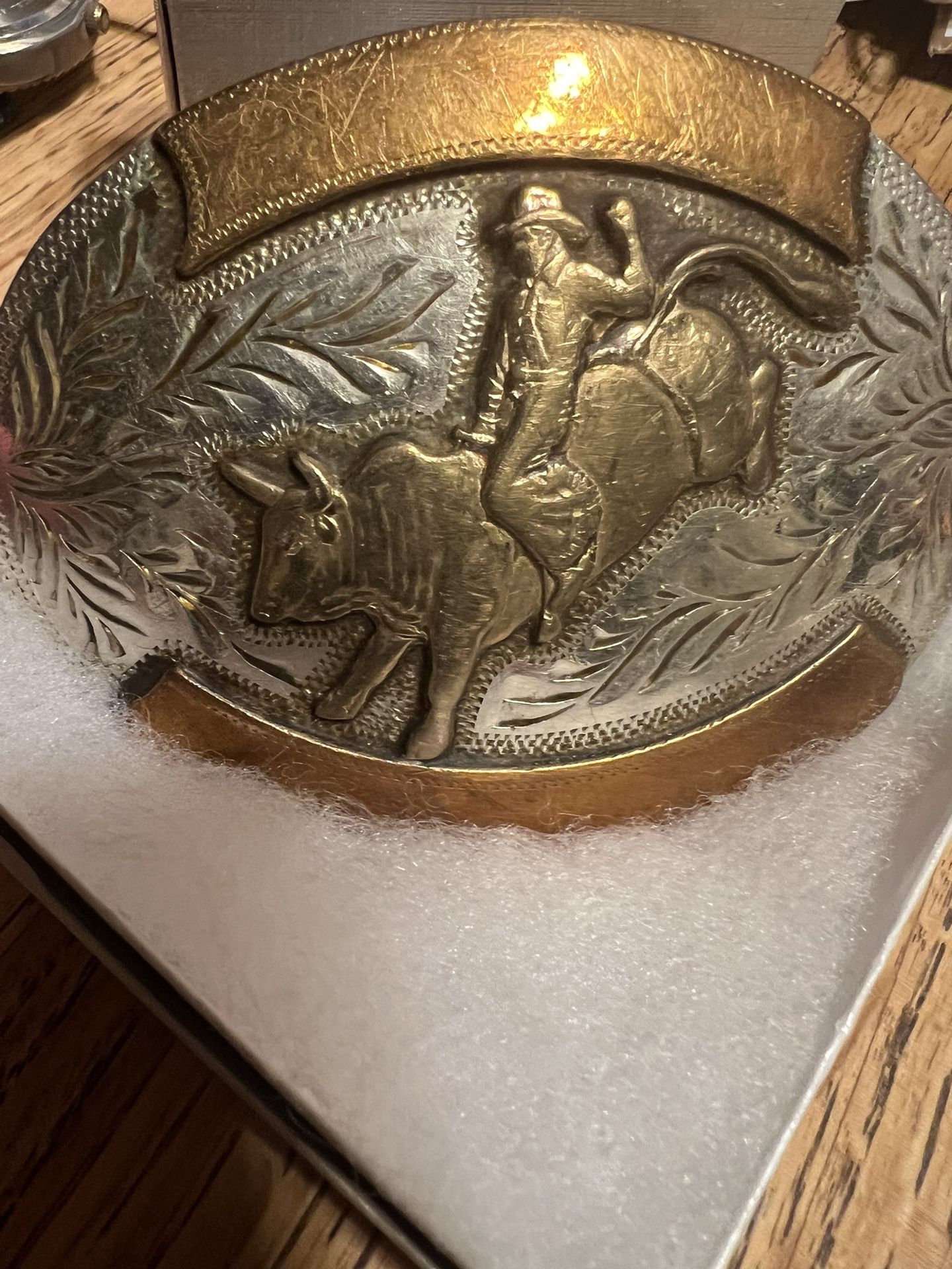 Silver Belt Buckle