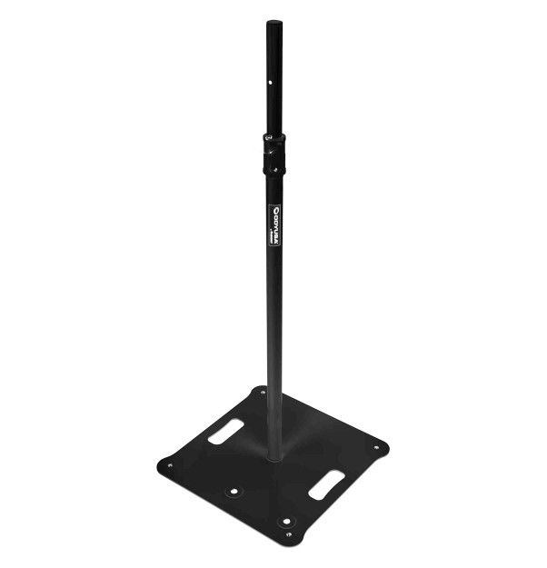 Odyssey LSBP72BLK 72 Inch Tall Black Speaker Stands Pair
