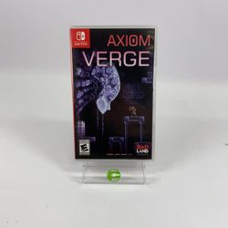 Axiom Verge (Nintendo Switch, 2017)