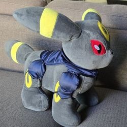 Pokémon Umbreon Build a Bear plush stuffed animal Eevee Evolution! 18” X 16”
