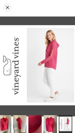 Vineyard Vines Vintage Whale Long-Sleeve Hoodie Tee (XS)