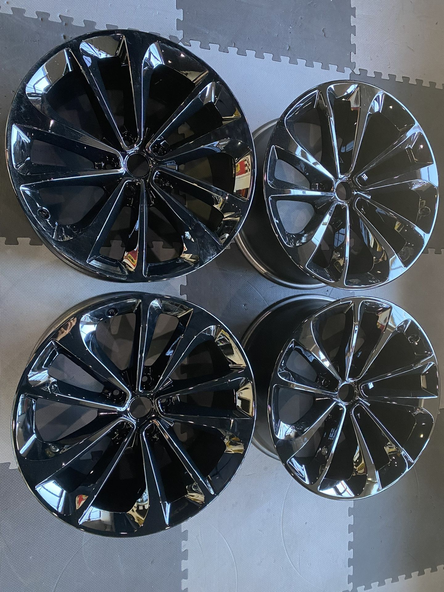 21” Oem Bentley Bentayga Wheels Rims Gloss Black 5x130