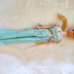 Vintage Grow Hair Fancy Doll In Fashion Avenue Outfit