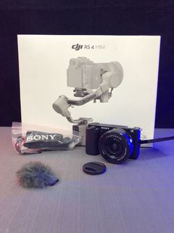 Sony a6400 with 16-50mm and DJI RS 4 Mini Creator Bundle