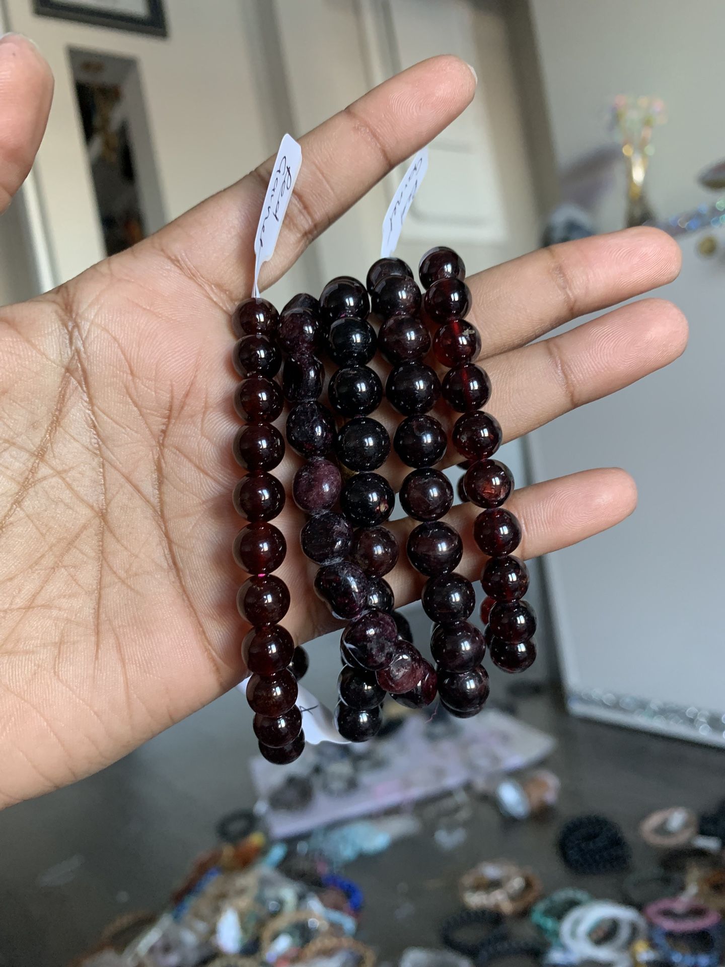Red Garnet Bracelets 