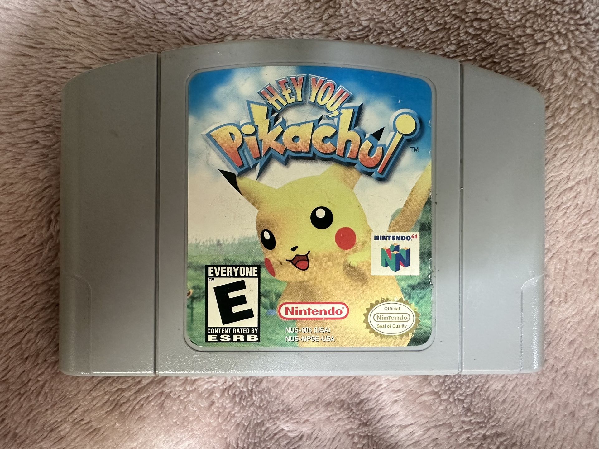 N64 Hey You Pikachu