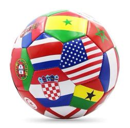 Size 5  Soccer Ball, Thermal Bonded Waterproof PU World Cup 2026