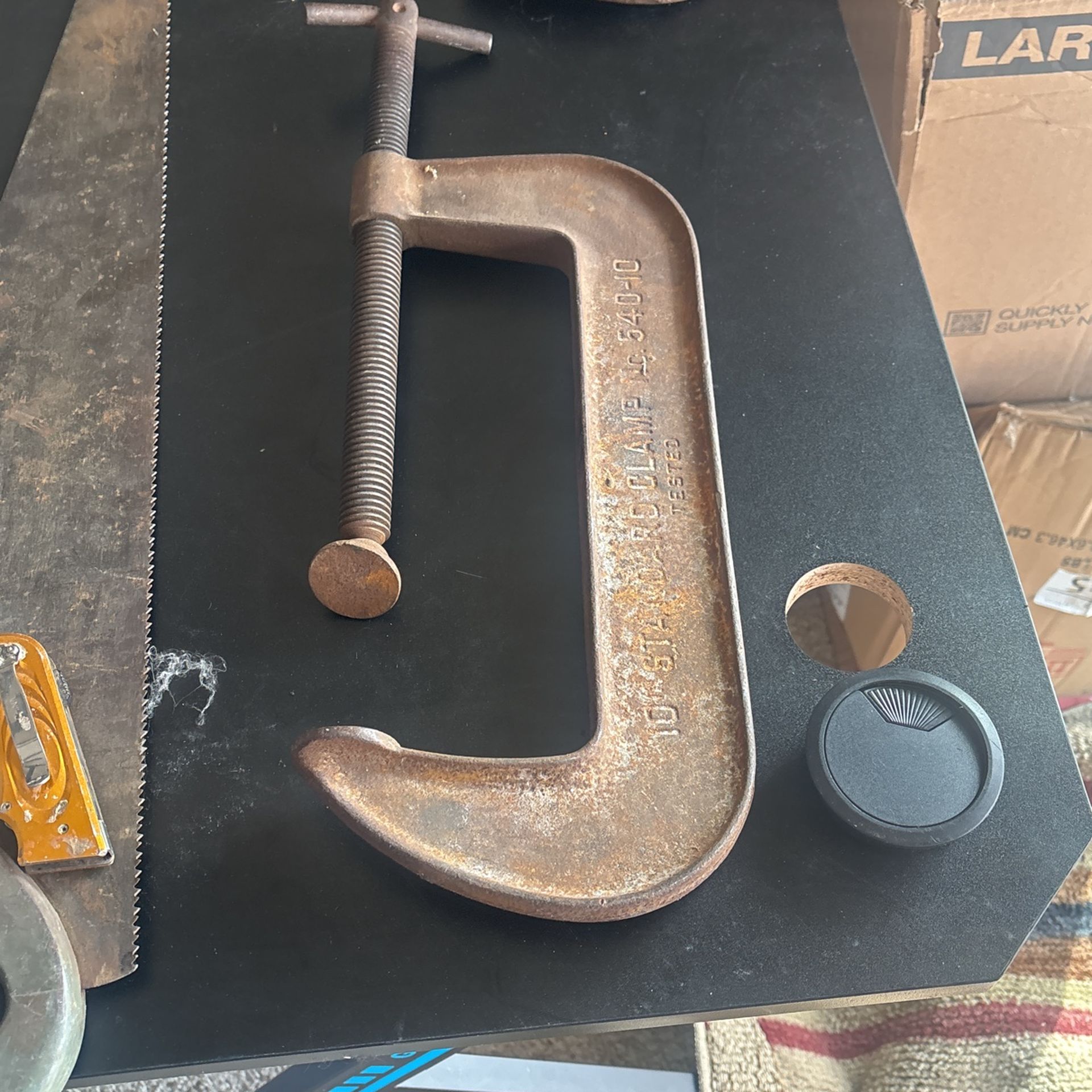 Antique 10 In Standard Clamp
