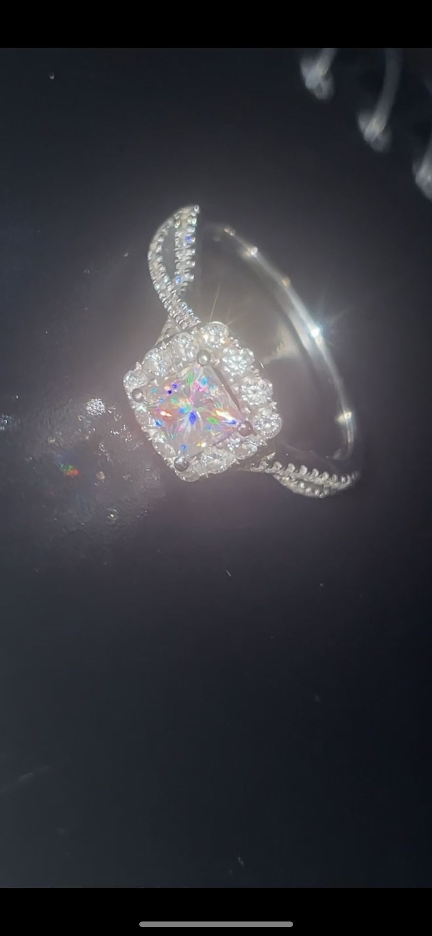 The Leo First Light Diamond Engagement ring