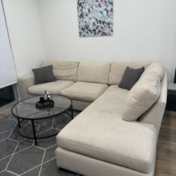 Z Gallerie SECTIONAL SOFA—MINT CONDITION