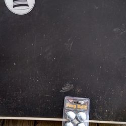 Beer Pong Table And Balls. Another Ping Pong Table