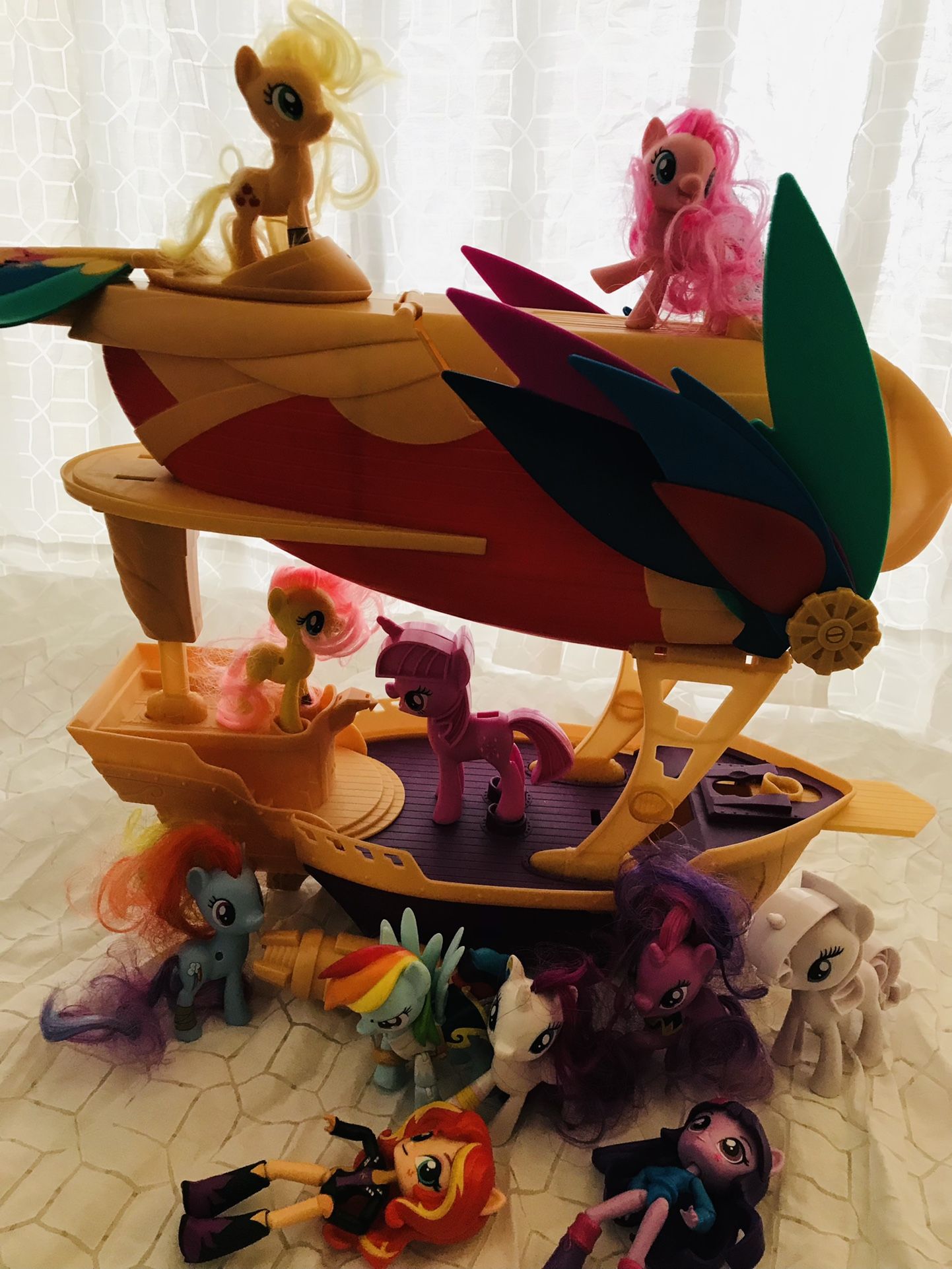 My Little Pony Pirate Air Buckler Ship Lot!!!!
