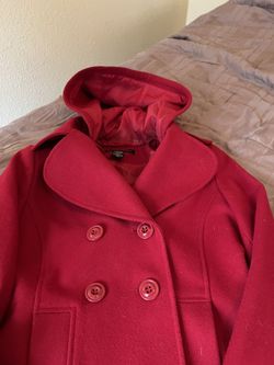Red Wool Coat