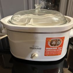 Rival Crock-Pot Duet Divided Slow Cooker