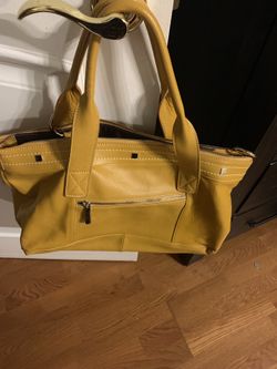 Cuore&Pelle mustard handbag