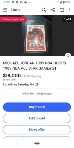 Rare Graded Michael Jordan Card