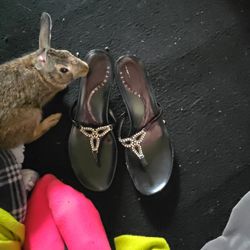 Black Kenneth Cole Reaction Short Heel