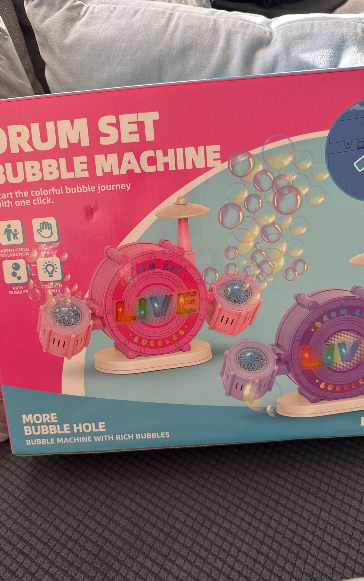 Bubble Machine Drum Set