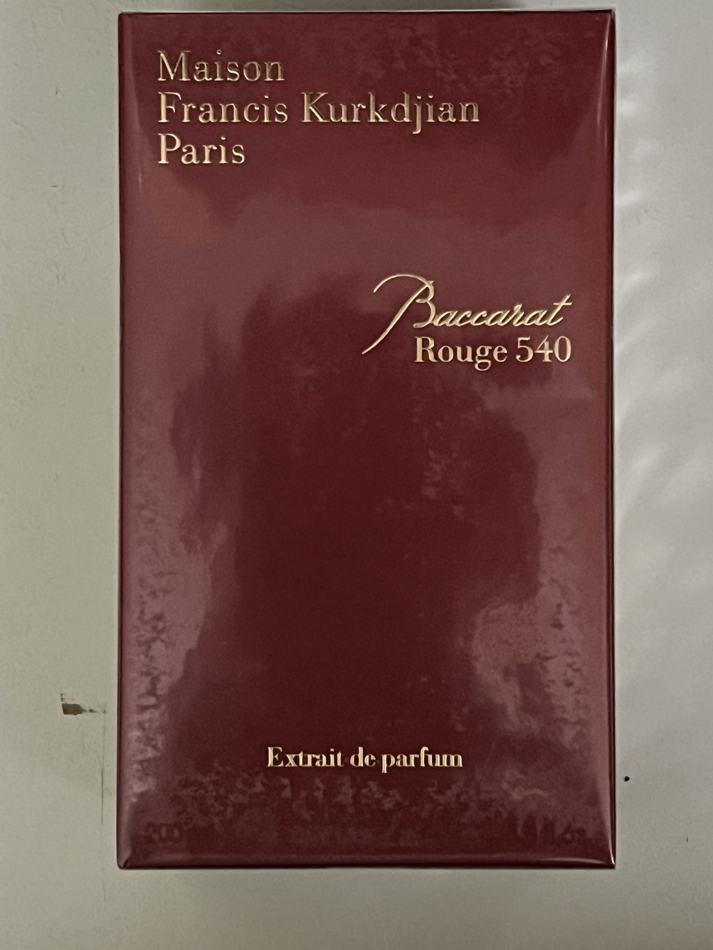 Maison Francis Kurkdjian Paris Baccarat Rouge 540