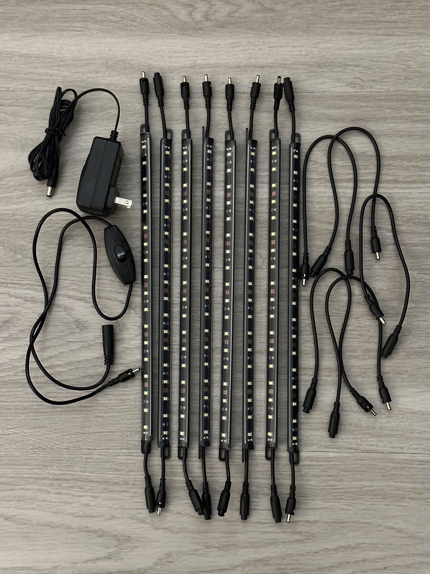 TORCHSTAR LED Safe Lighting Kit, (8) 12 Inch Linkable Light Bars