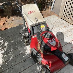 Craftsman Lawn Mower Front Wheel Drive Works Great