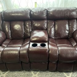 Brow Leather Recliner