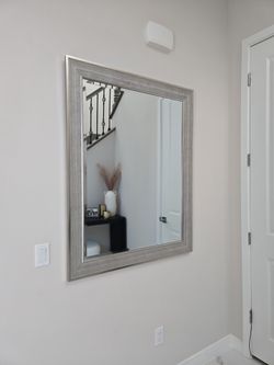 Silver Frame Mirrors - 37x47