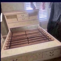 Queen Bed Frame $400