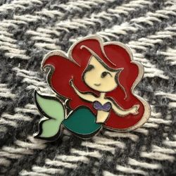 Ariel Little Mermaid Cutie Disney Princess Pin