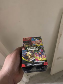 Pokémon perfect order ex booster bundle